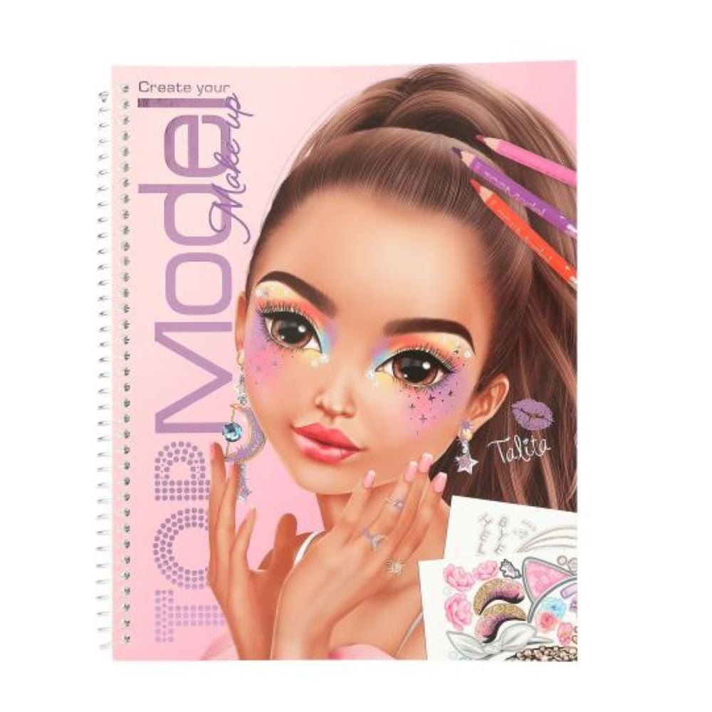 TOPModel Album à colorier Make up Talita