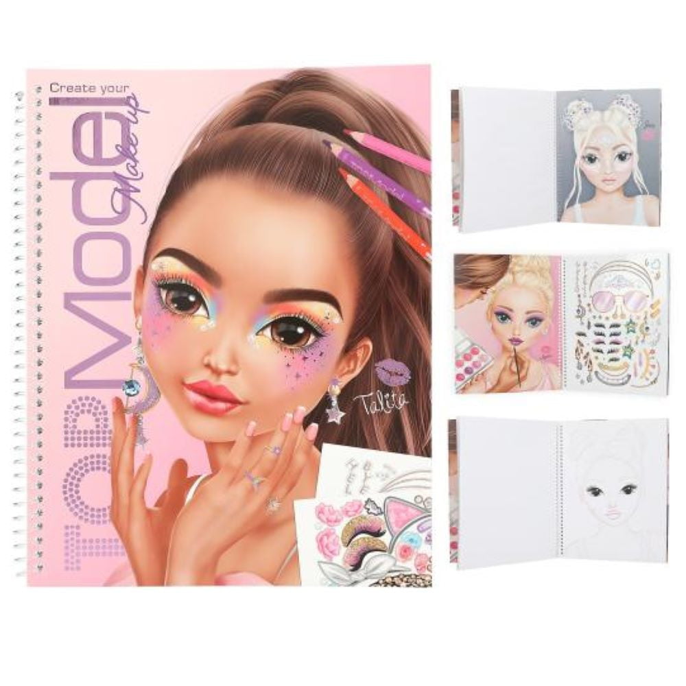 TOPModel Album à colorier Make up Talita