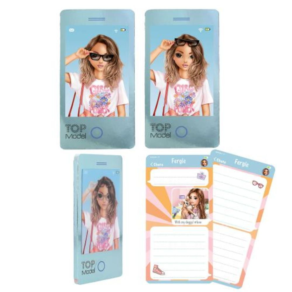 TOPModel Bloc-notes mobile avec image vacillante Fergie