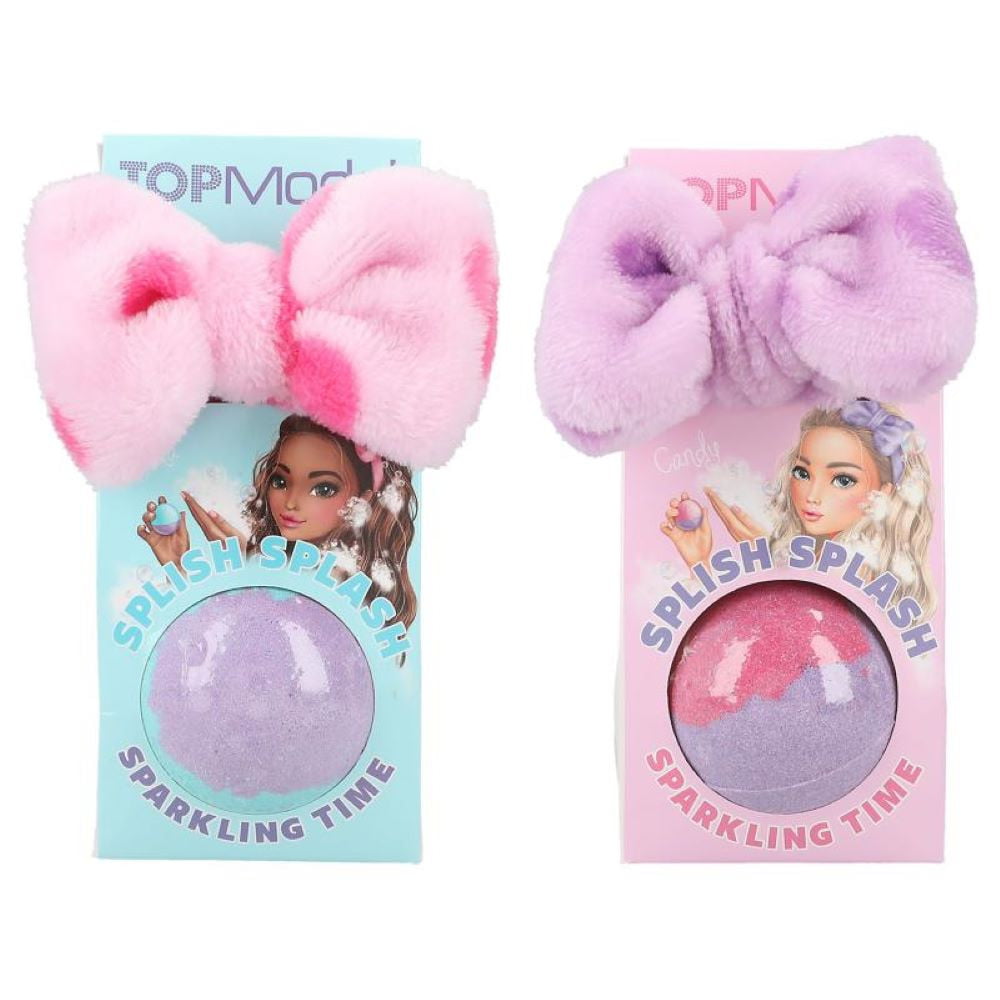 TOPModel Boule de bain et bandeau pour les cheveux Beauty and Me Nyela