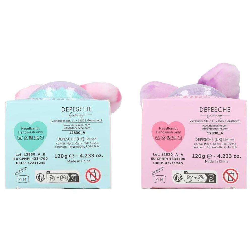 TOPModel Boule de bain et bandeau pour les cheveux Beauty and Me Nyela