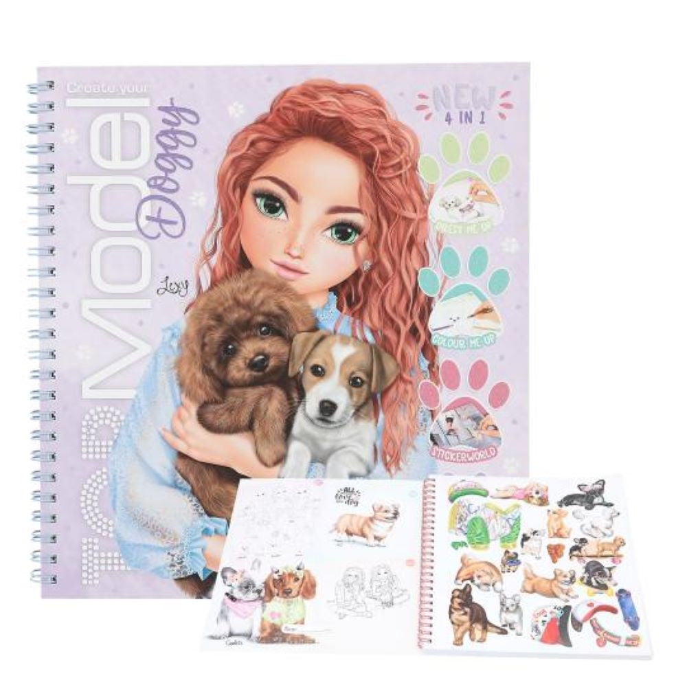 TOPModel coloriage Create your Doggy