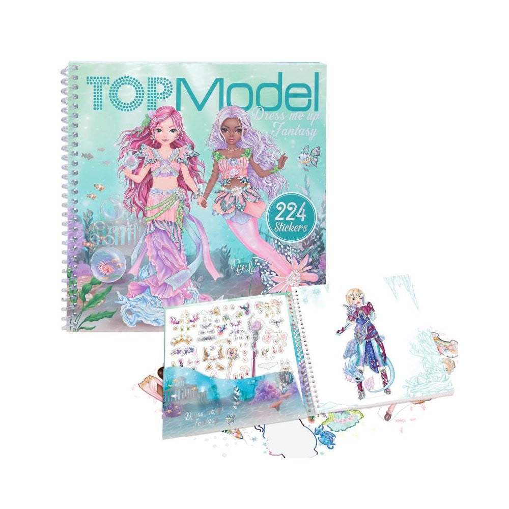 TOPModel coloriage Dress Me Up Fantasy