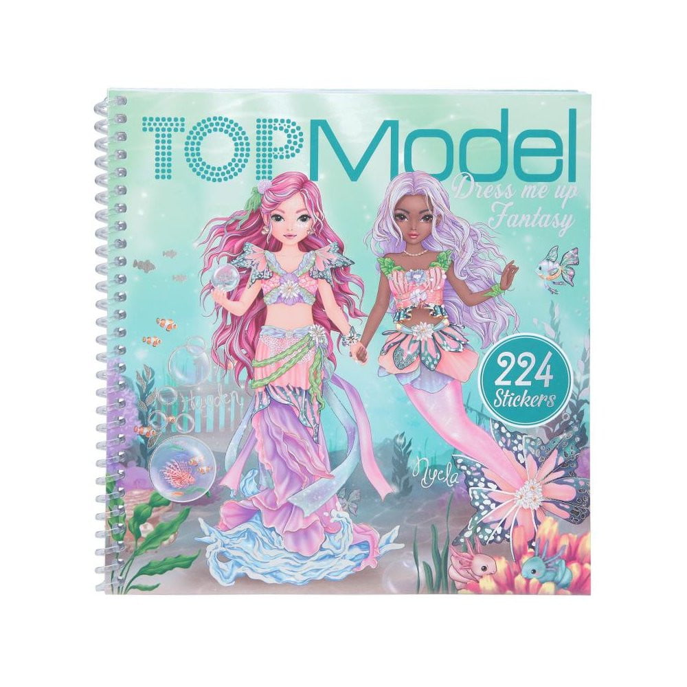 TOPModel coloriage Dress Me Up Fantasy