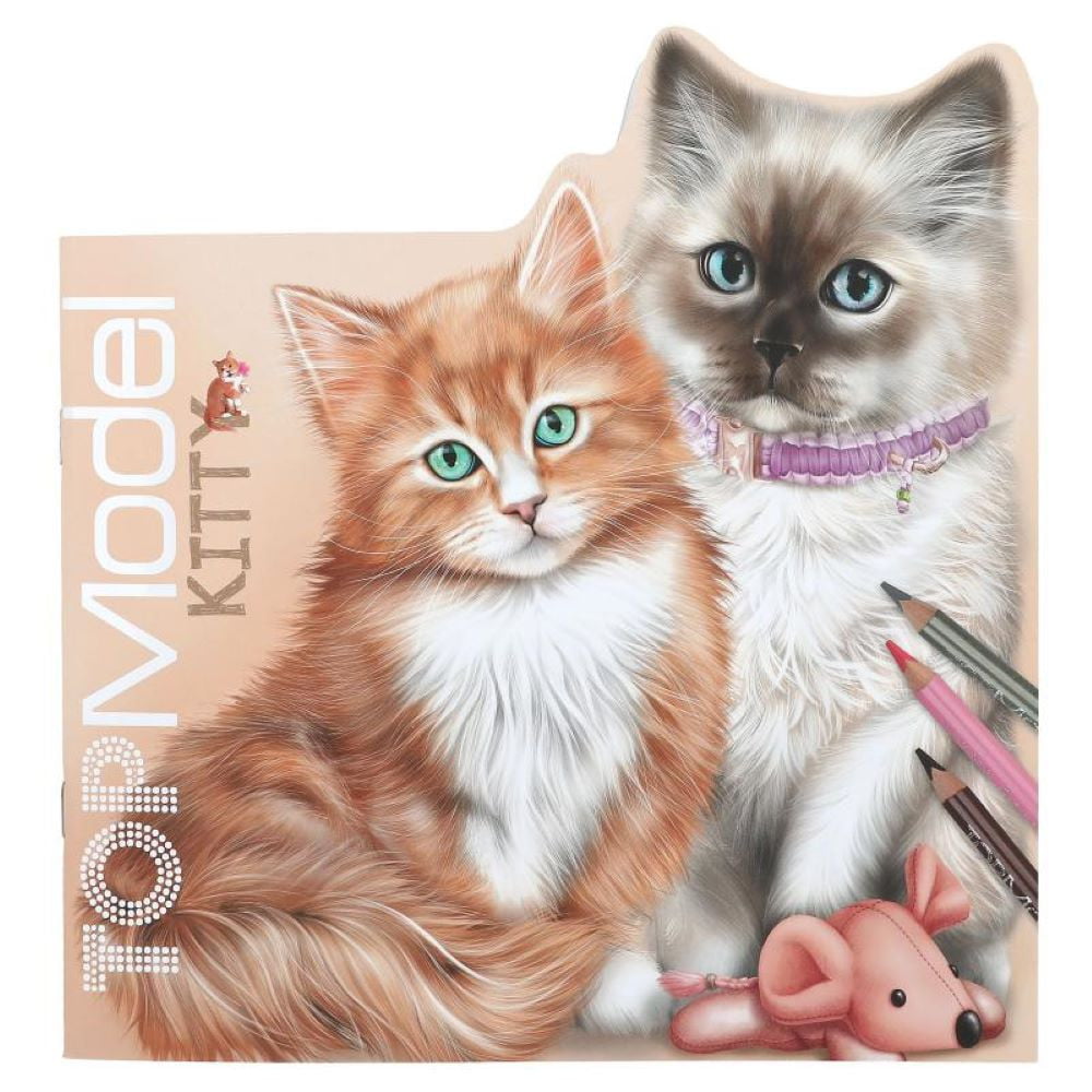 TOPModel coloriage KITTY and DOGGY