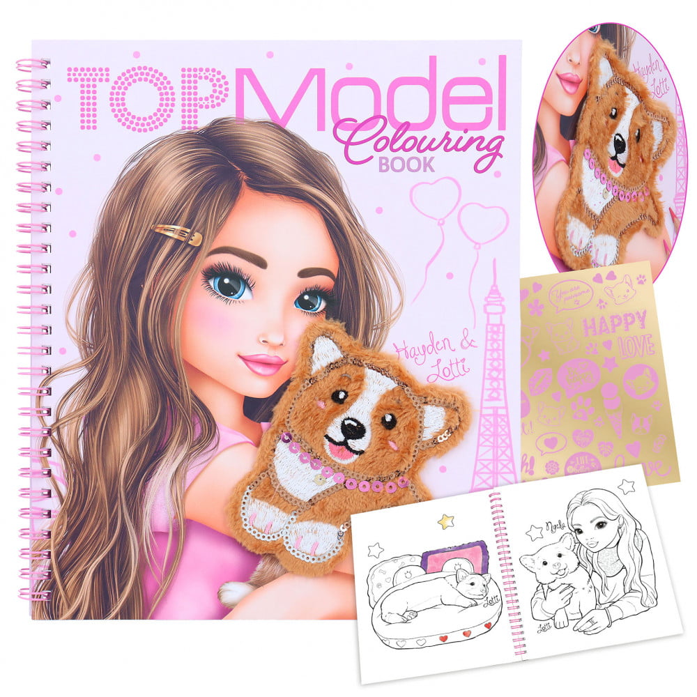 TOPModel Colouring Book CORGI