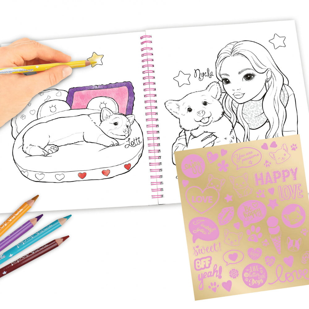 TOPModel Colouring Book CORGI