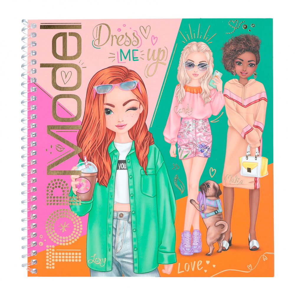 Voir la vidéo : Livre de coloriage TOPModel Popstars