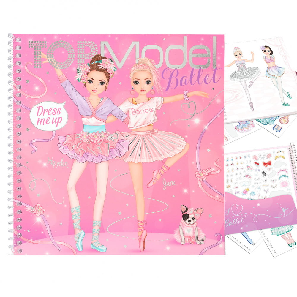 TOPModel Dress Me Up album d'autocollants BALLET