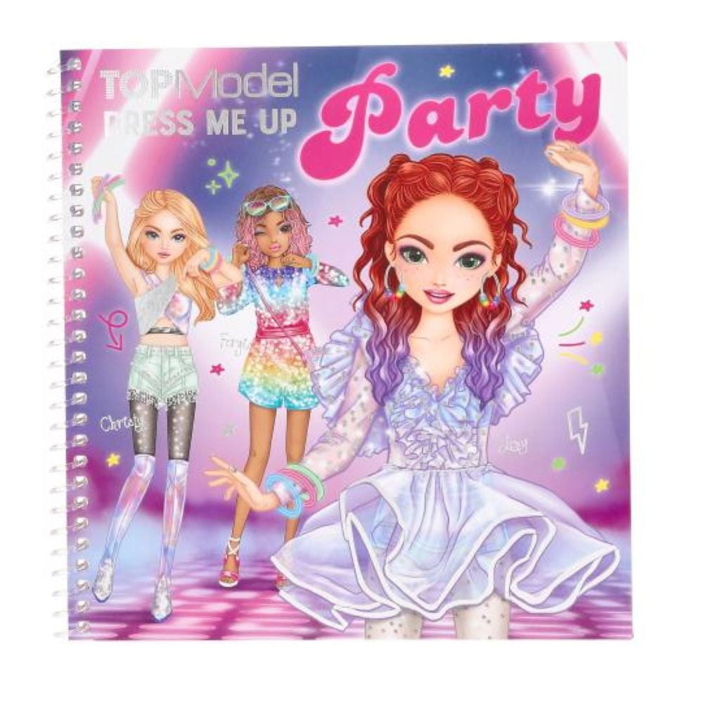 TOPMODEL Dress Me Up album stickers Party