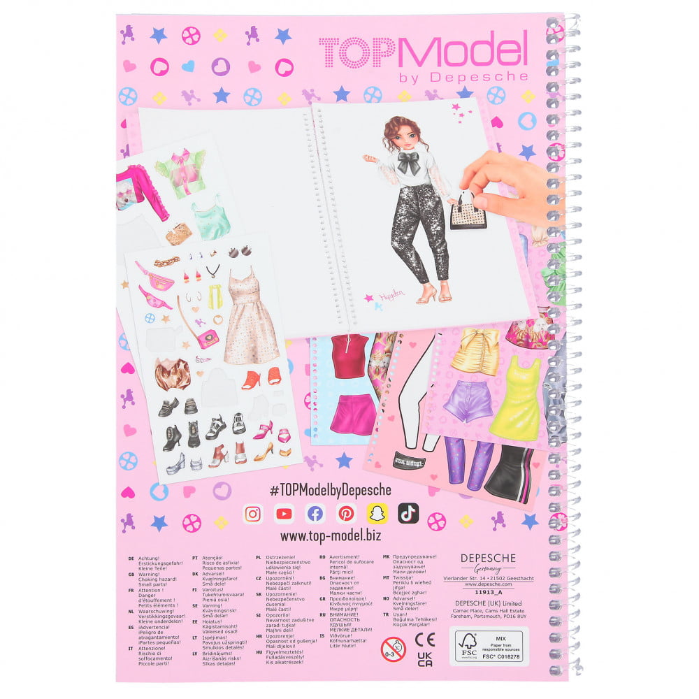 TOPModel Trousse de maquillage Candy, Malia et Talita