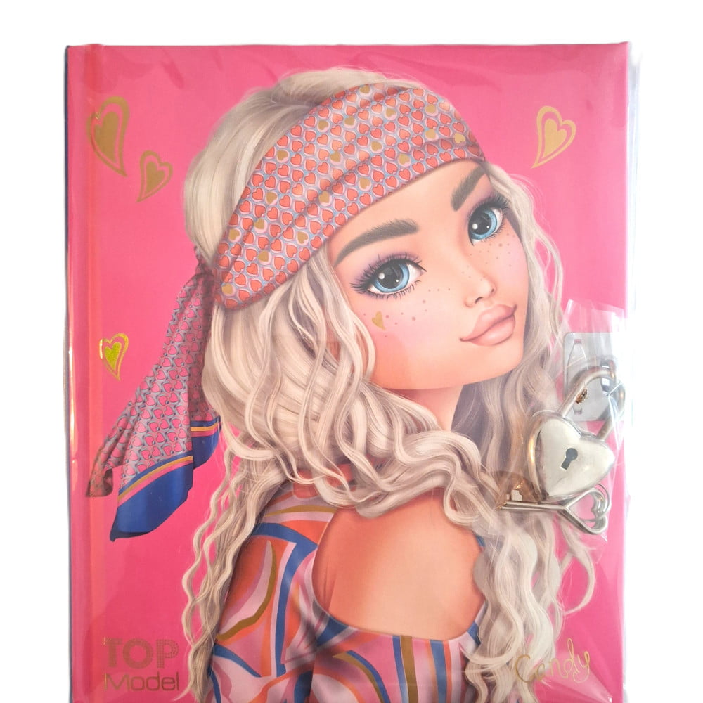 TOPModel Journal intime à cadenas Candy