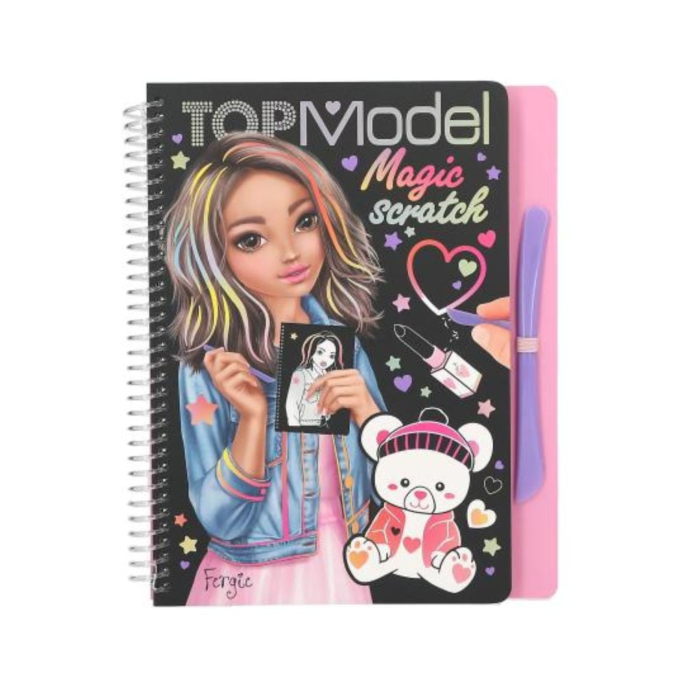 TOPMODEL Magic-Scratch Book Fergie