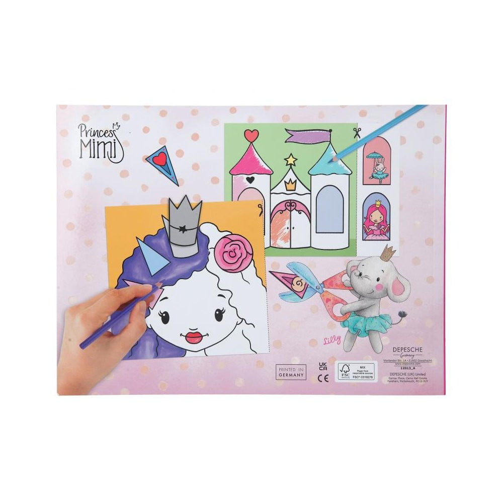 TopModel Princess Mimi Album de coloriage