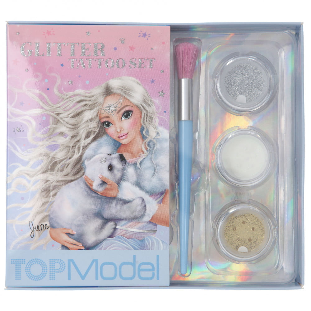 TOPModel Set glitter tattoo paillettes June