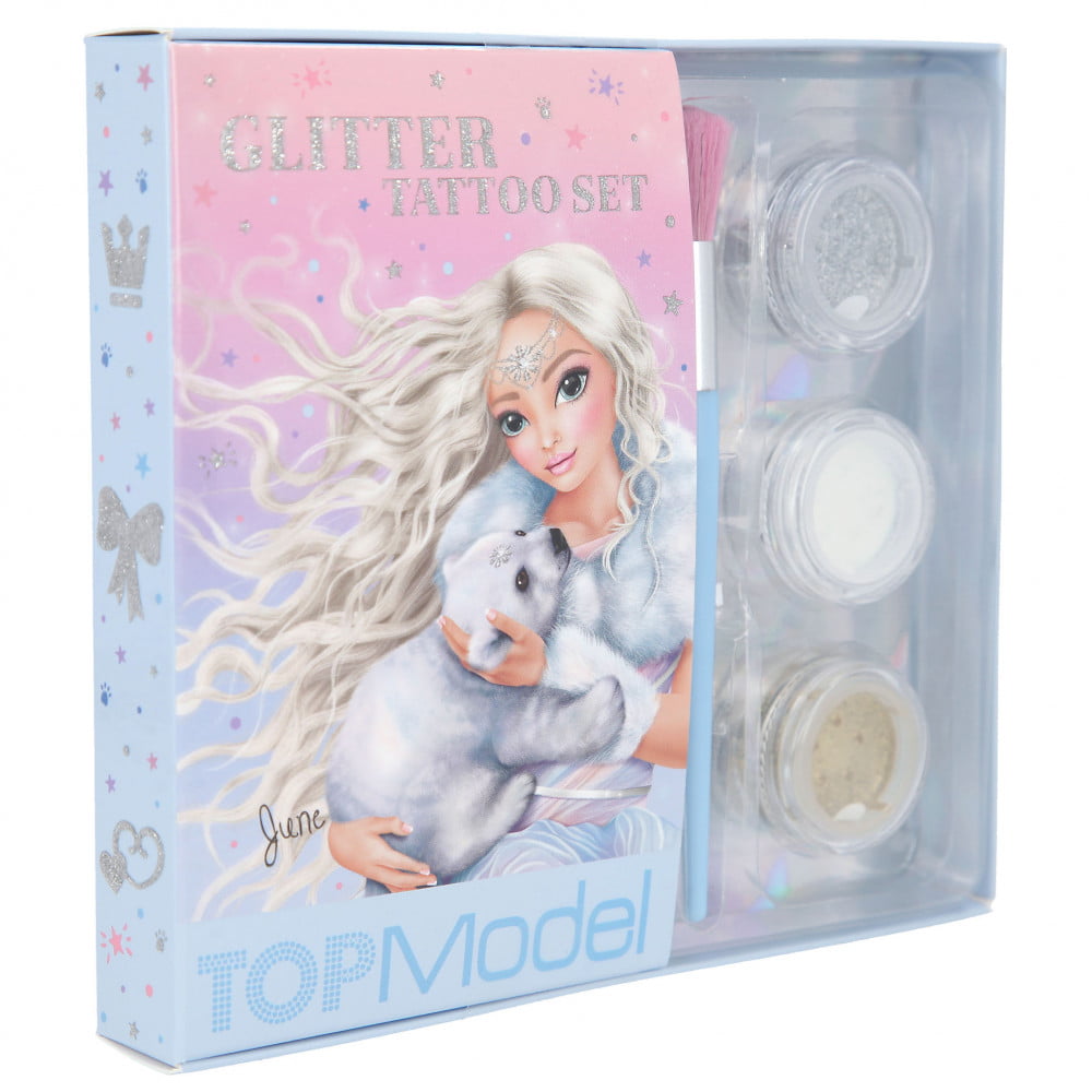 TOPModel Set glitter tattoo paillettes June