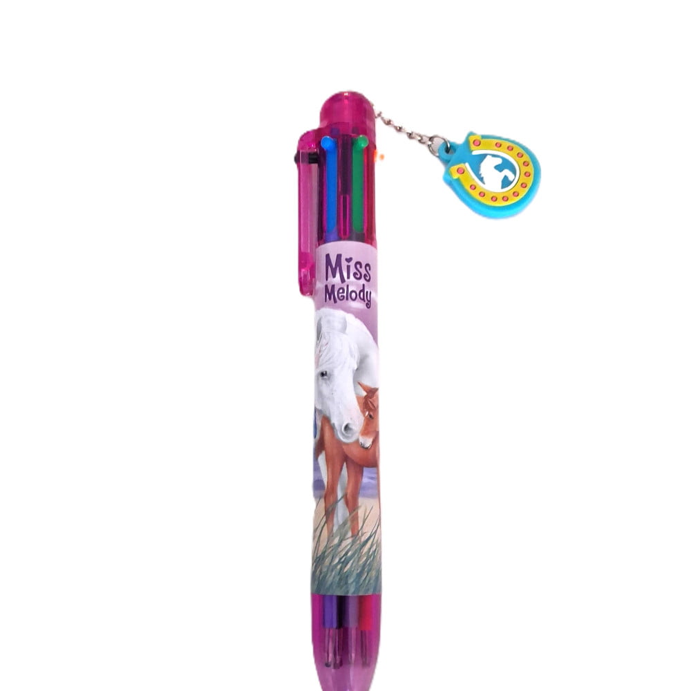 TOPModel Stylo 6 couleurs violet Miss Melody