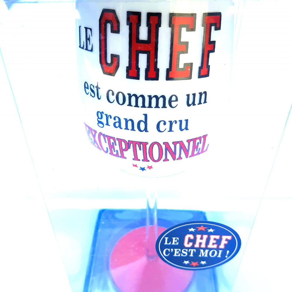 Verre à vin du chef