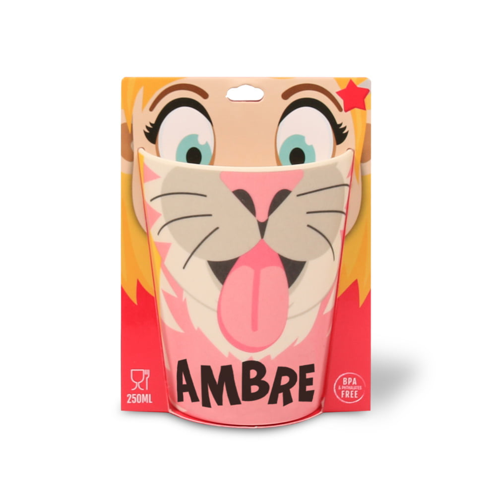 Verre prénom Ambre