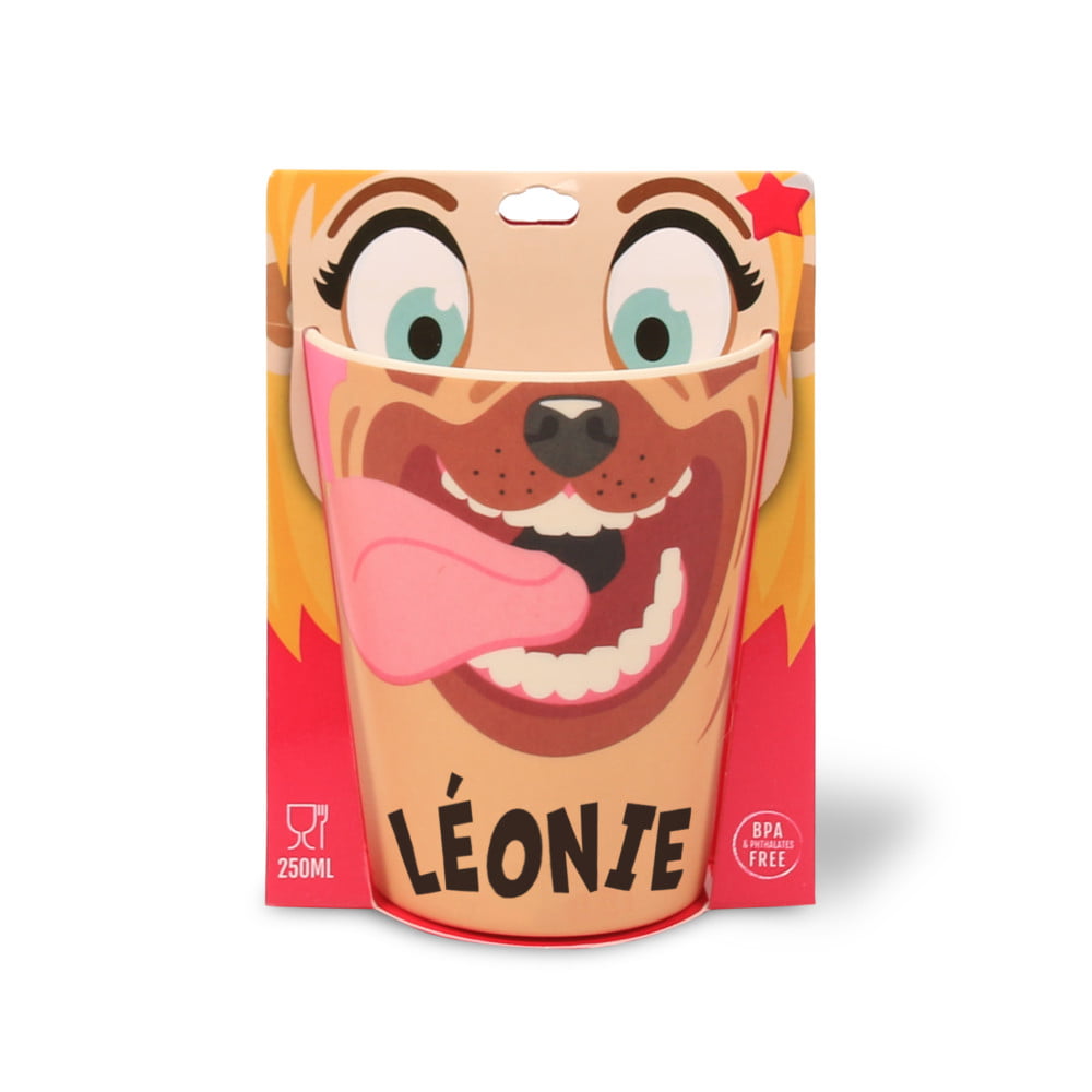Verre prénom Léonie