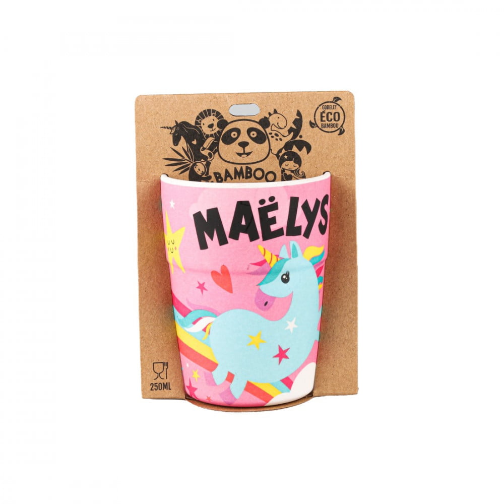 Verre prénom Maëlys