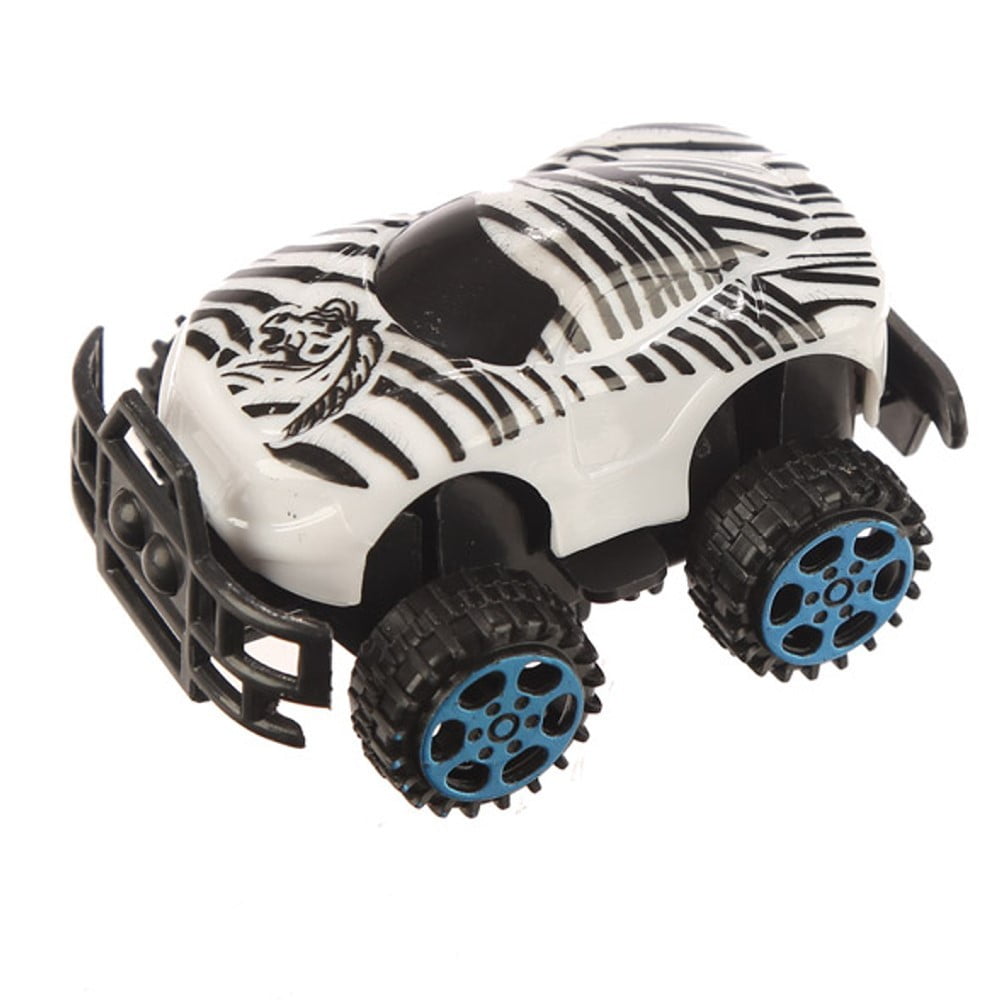 Voiture 4x4 jungle retro frixion blanche