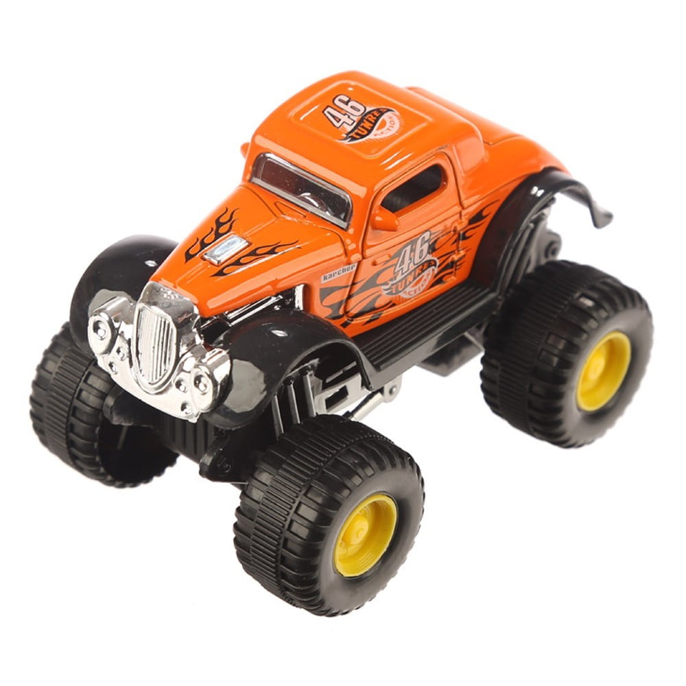 Voiture Crazy racer retro frixion orange