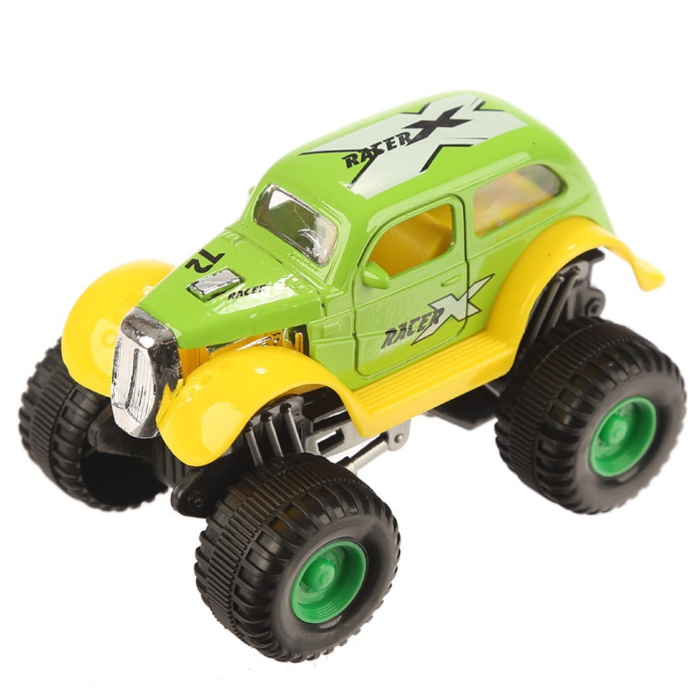 Voiture Crazy racer retro frixion verte