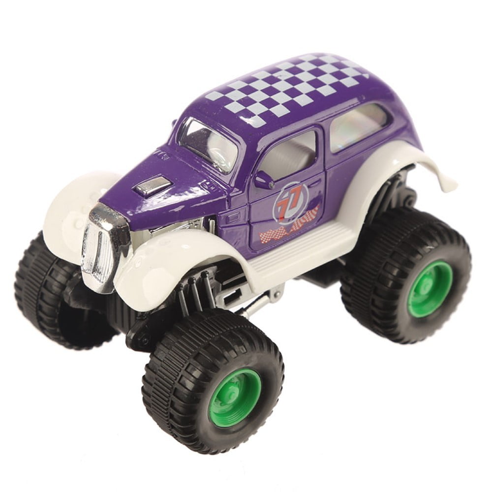 Voiture Crazy racer retro frixion violette