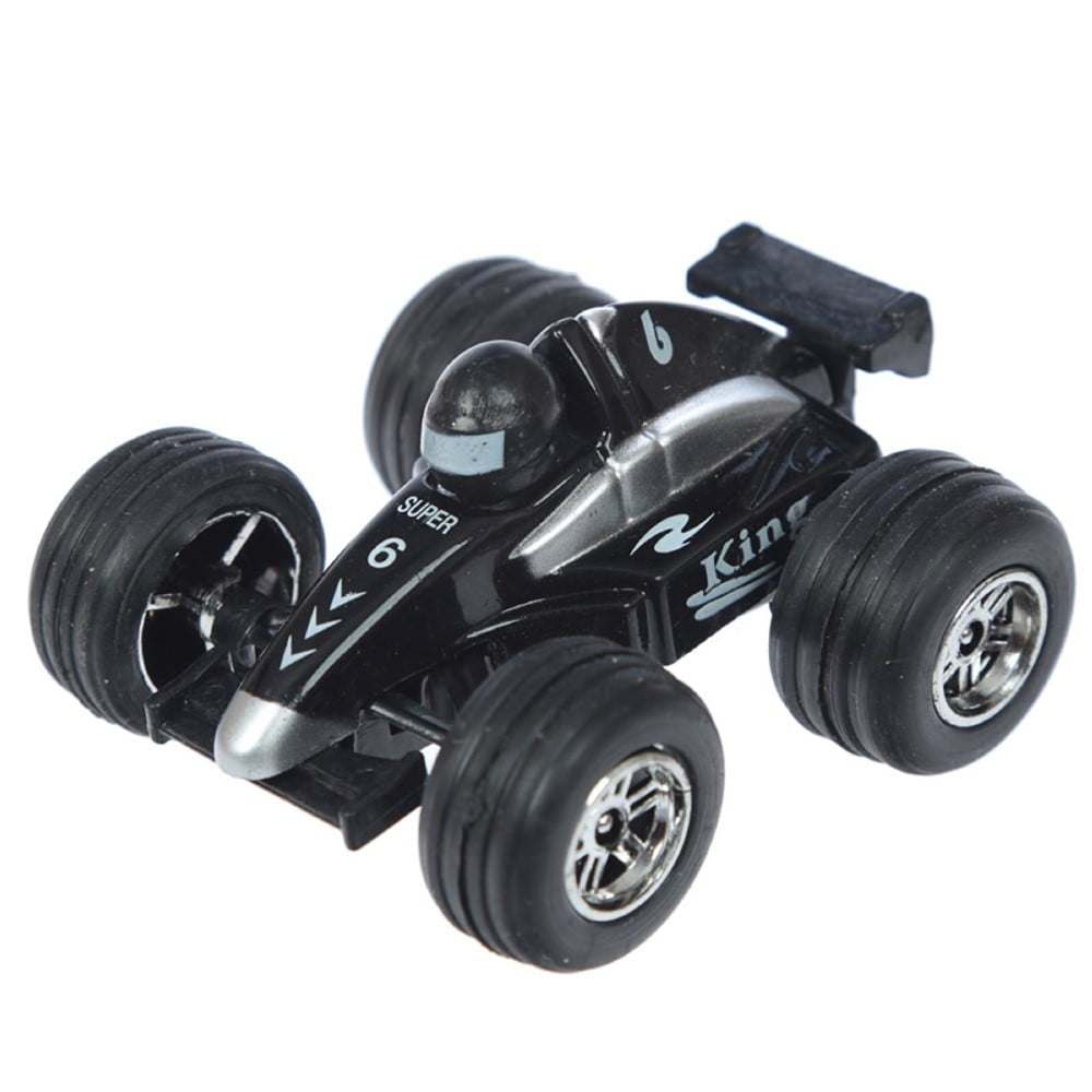 Voiture de sport F1 retro friction noire